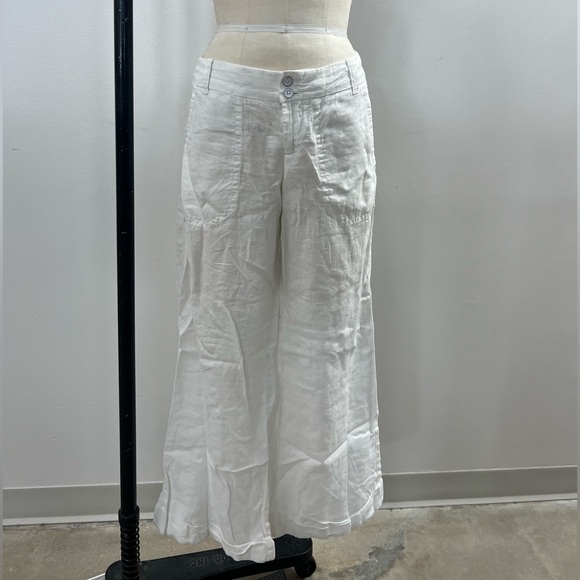 Banana Republic Low Rise Linen Pants - Picture 3 of 5